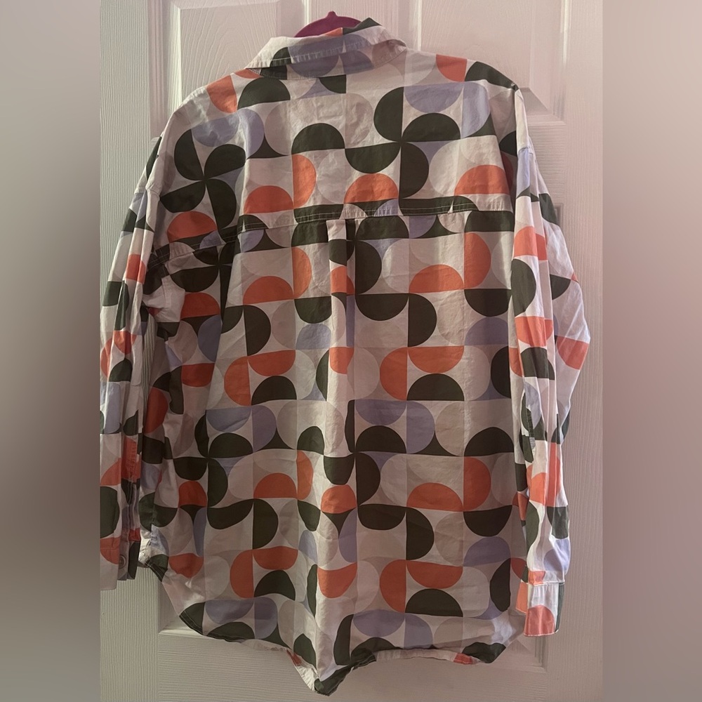 Geometric Button-Down - Picture 2 of 3
